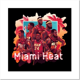 Miami Heat Posters and Art